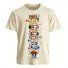 2026 One Piece Anime Luffy Zoro Ace T Shirt Men Summer Cotton Short Sleeve Graphic Tee Harajuku Streetwear Vintage Casual Tops