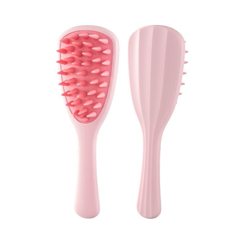 Long Handle Shampoo Brush Silicone Scalp Massage Comb Hair Washing Brush Head Massager Bath Brush Body Scrubber Hair Accessories