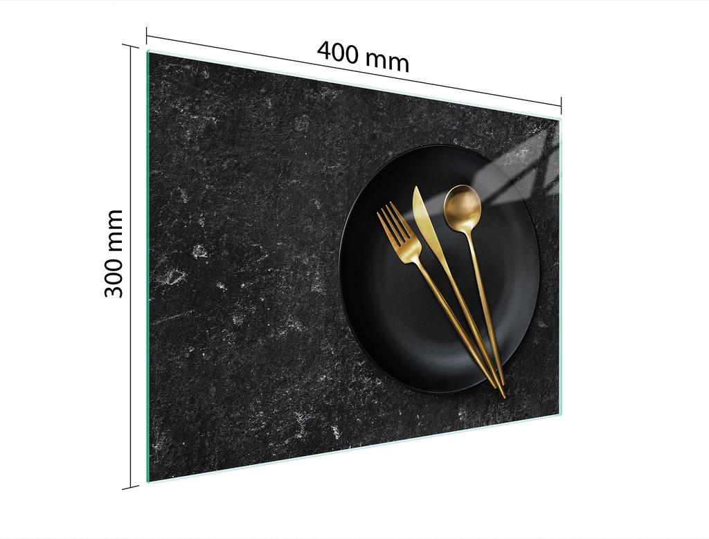 TAGLIERE IN VETRO 40x30 CUCINA