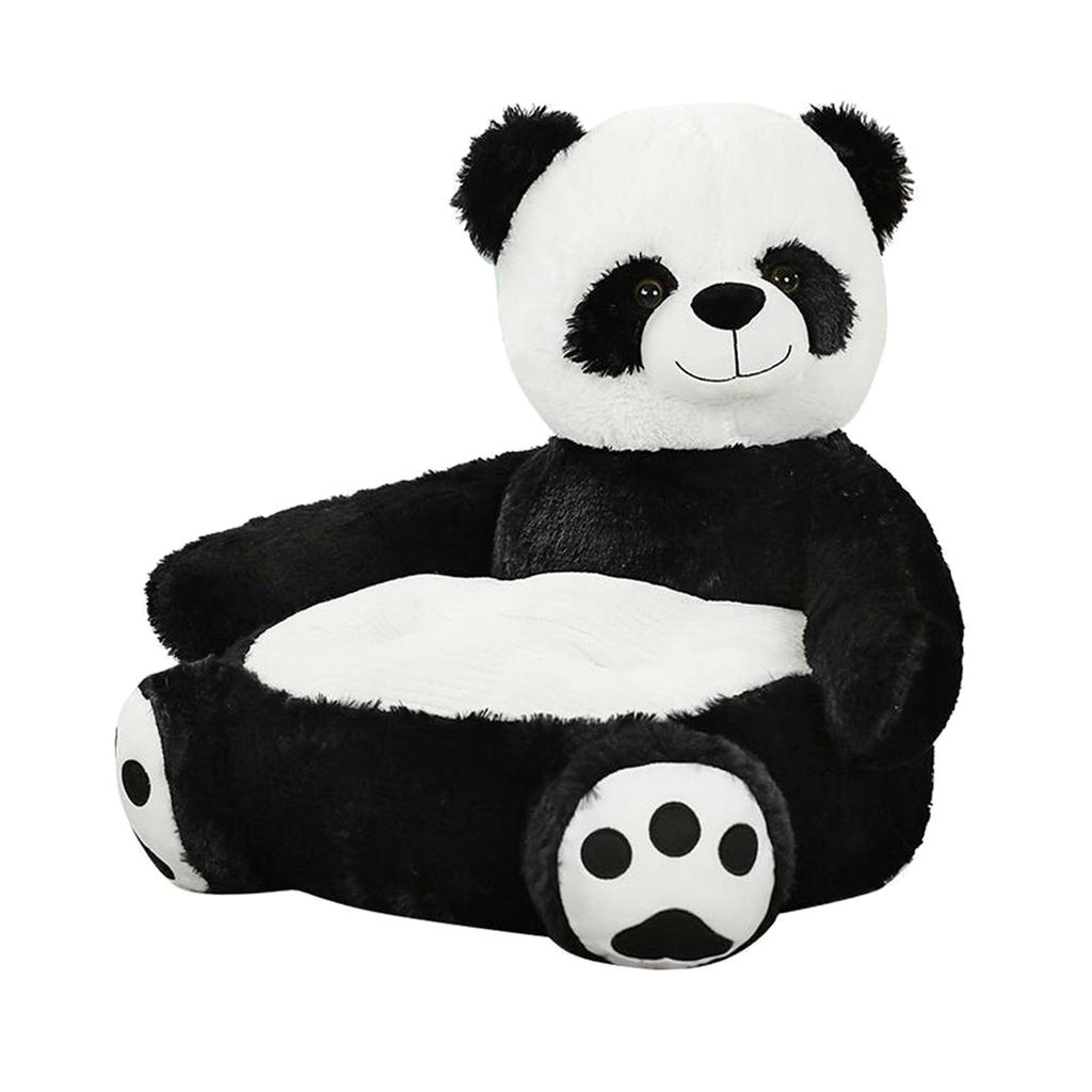 Children Baby Cartoons Panda Small Sofa Chair Learning Sitting Cuddling Size 19x19x17.7inch