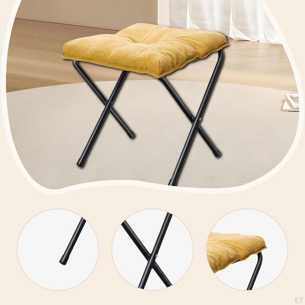 Fußhocker Campingstuhl Mehrzweckgeschenke Verschleißfest Weich Tragbar Angelsitz für Draußen