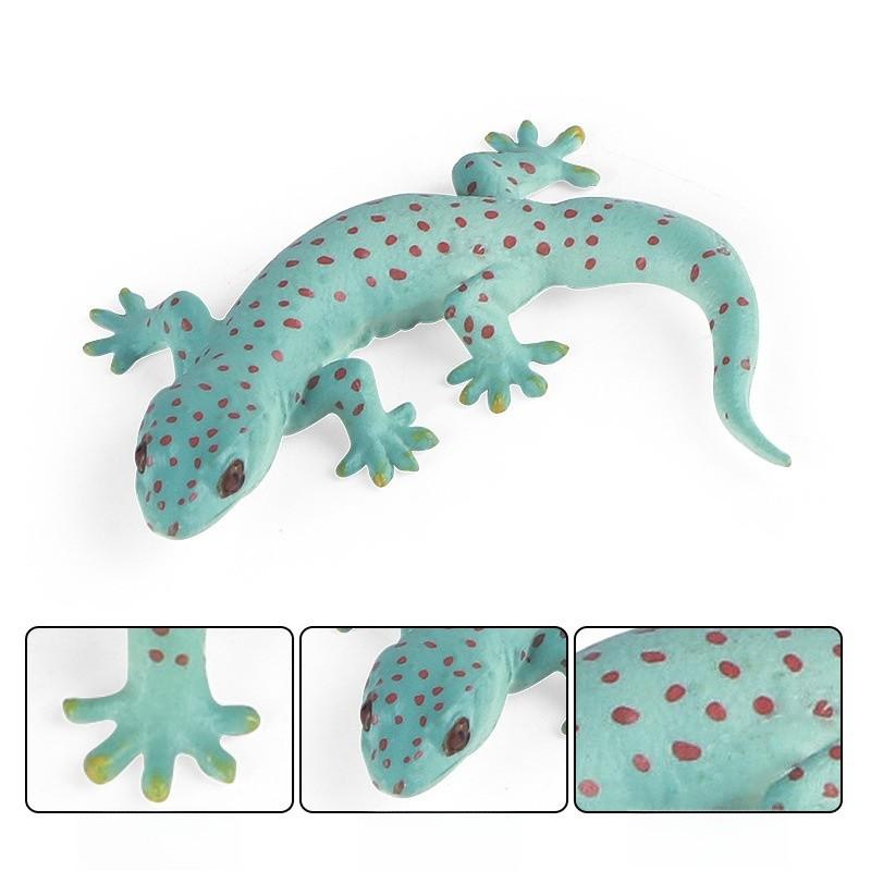 Children Realistic Lizard Animal Model Plastic Decor For Education And Play