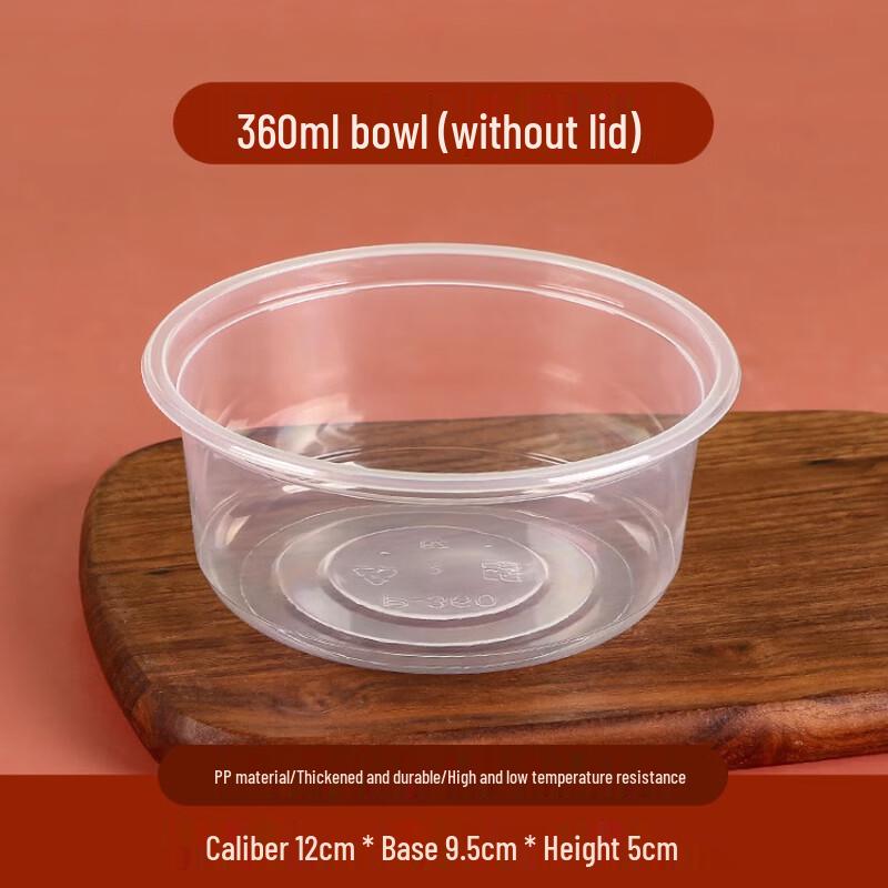 

Handon Heat-Resistant Plastic Dessert Bowls
