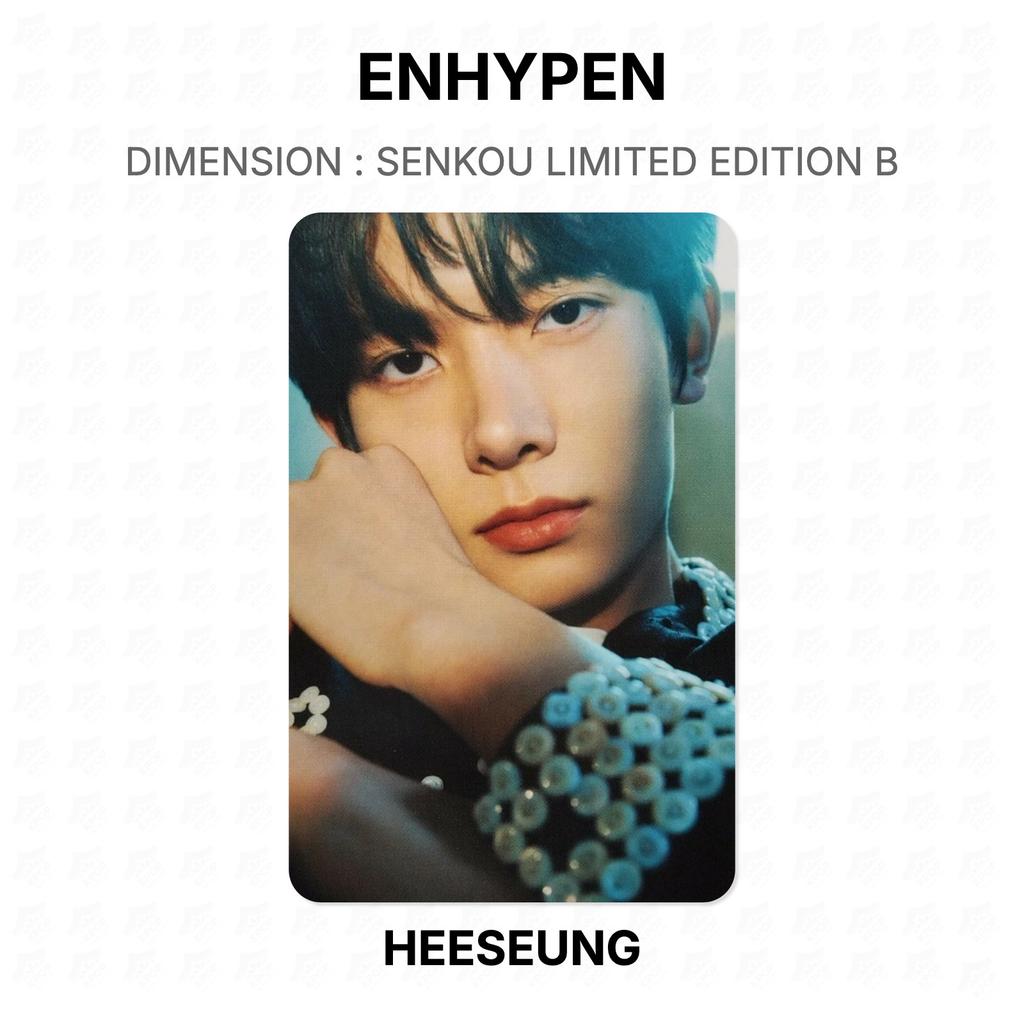 ENHYPEN DIMENSION : SENKOU LIMITED EDITION B Official Photocard