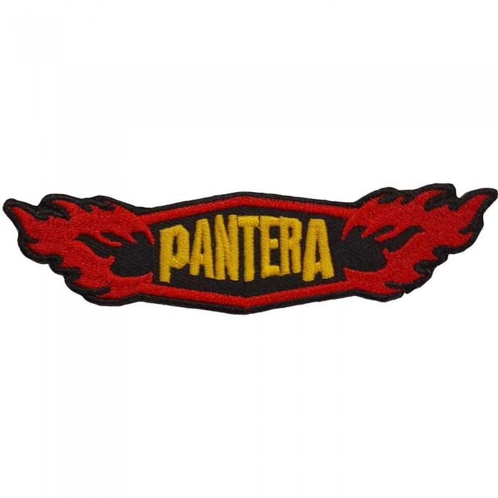 Pantera Flames Iron On Patch
