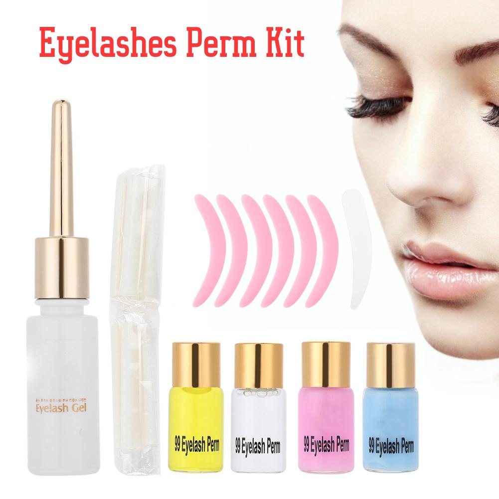Sada na trvalou na řasy pro přirozené natočení Nástroje pro líčení pro natočení řas 01#