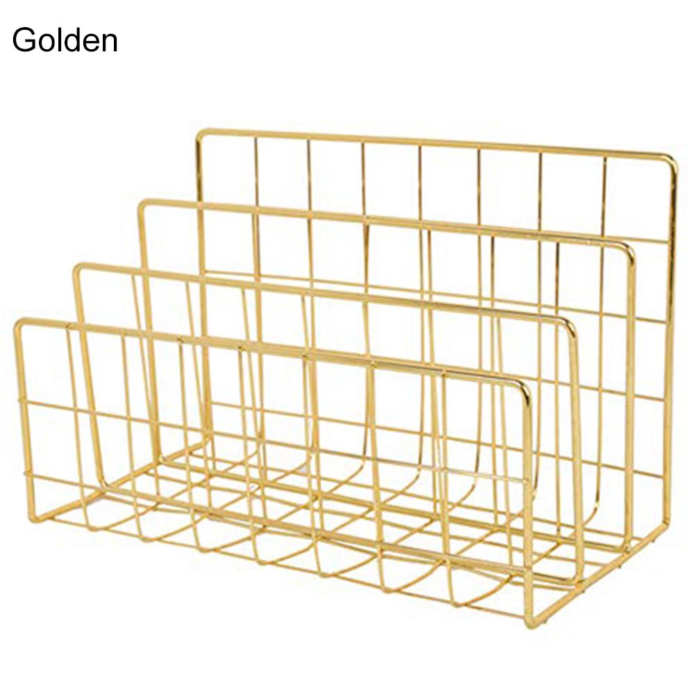 File Filling Rack Desktop File Holder Spacious Compartments Stylish Design Tidy And Neat Elegant Colors Study Room