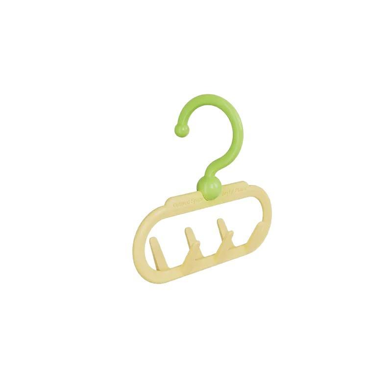 Wardrobe Double-row Hat Dopamine and Coat Hook Anti-slip Wardrobe Stand for Hanging Bags and Storing Items in The Household