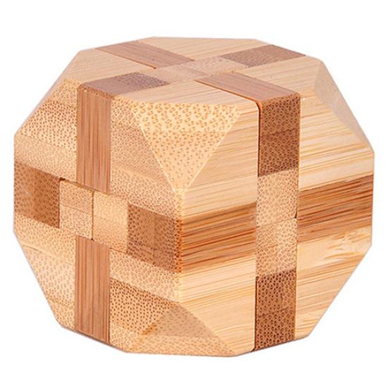 Kreatives Pädagogisches Robustes Holz Verschleißfestes Denkspiel Schloss für Kinder