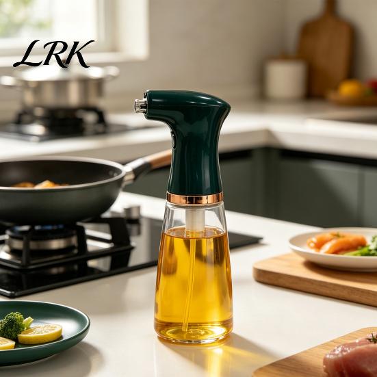 Ölspender für Salate 240ML Elektrischer Sprüher Kochen, Mister Sprühflasche Präzise Steuerung, Küchenhelfer Heißluftfritteuse Kontinuierlich Fein