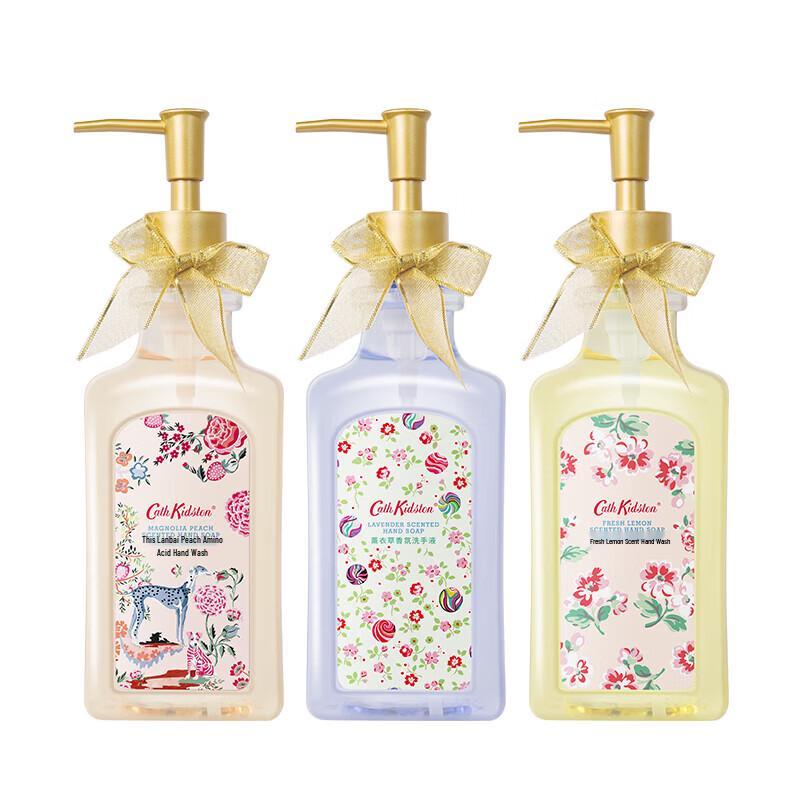 Cath Kidston Magnolia White Peach & Lavender Hand Wash Duo