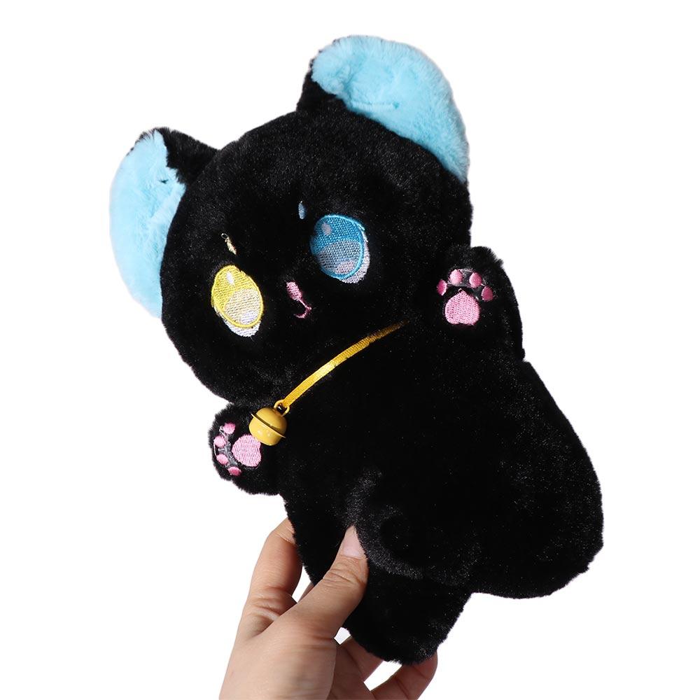 Fairy Cat Black and White Cat Plush Toy Black and White Cat  Plush Pillow   Children's Toys