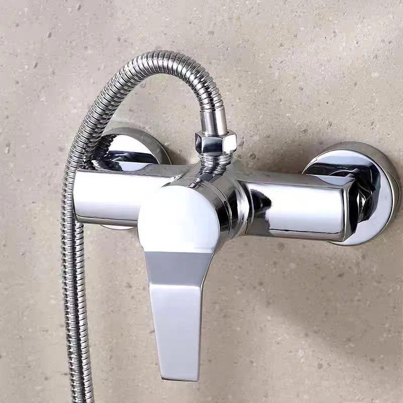 Household Hot and Cold Shower Faucet Bathroom Hidden Mixed Valve Water Heater Shower Set Switch Bathroom Shower Accessories