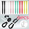 11/1/pcs Reusable Soft Silicone Fastening Cable Ties Cord Organizer for Earphone Mouse Cable Winder Portable Wire Organizer