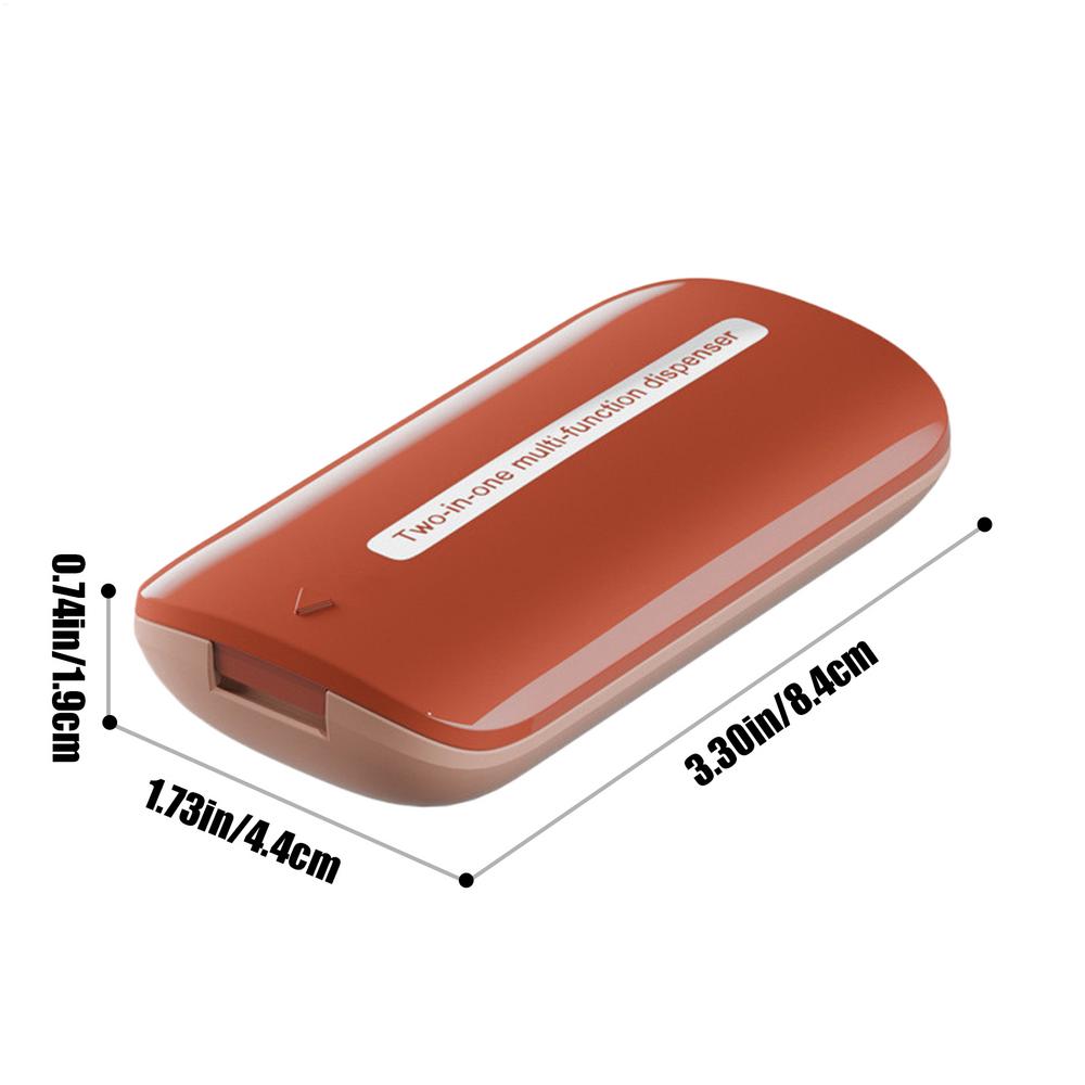 

Pill Cutter Portable 2 In 1 Mini D rug Tablet Medicine Dustproof Divider Organizer Crusher Pill Box Professional Pill Splitter