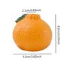Orange Fruit Shaped Flower Vase Home Propagation Vase Desktop Art Vase Tabletop Decoration Bunch Centerpieces Decoration