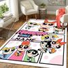 Custom 1Pc Powerpuff Girls Adventure Rug Office Carpet Indoor Outdoor Entrance Doormat Nonslip Soft And Comfortable Living Room D491517