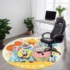 1pc SpongeBob Patrick Office Round Area Rug, Under Office Chairs Bedroom Living Room Home Decor A1022220
