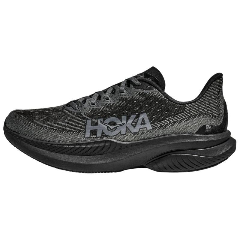 

HOKA ONE ONE MACH 6 Abrasion Resistant, Breathable, Lightweight Running Shoes Men s Black Sneakers 1147790-BCKT 44.5
