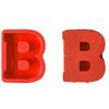Epoxy Mold Reusable Anti-deformed Easy Demoulding Non-stick Flexible DIY Irregular Form Capital Letter Candle Stencil for Party