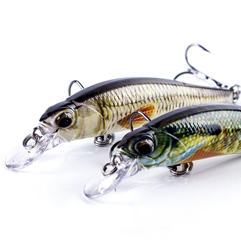 Magnisher 2 Size Sinking Minnow Hard Baits 7.5cm/9.0cm Artificial  Fishing Lures Wobble Silent Jerkbait Long Cast  Bass Perch