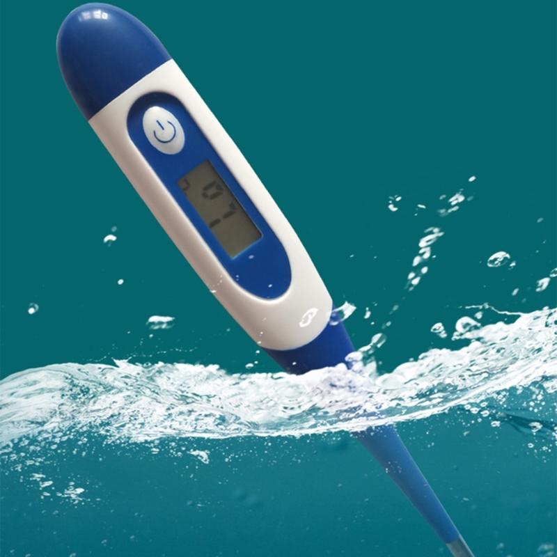 Soft Tip Electronic Thermometer for Animals Comfortable and Easy to Use HighPrecision Digital Thermometer for Pets