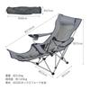 San Percy Reclining Outdoor Chair Load Capacity Approximately 120kg Folding (Navy)
