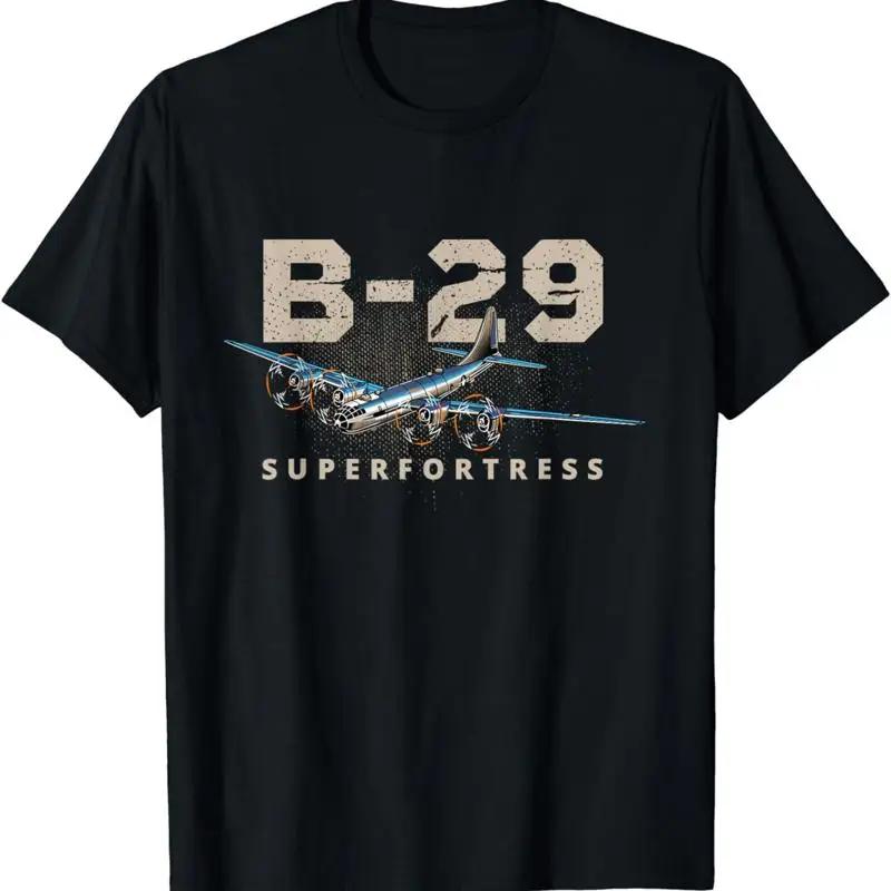 

New Military Warbird Airplane B29 Superfortress Design T Shirt S 4Xl 5XL різнокольоровий