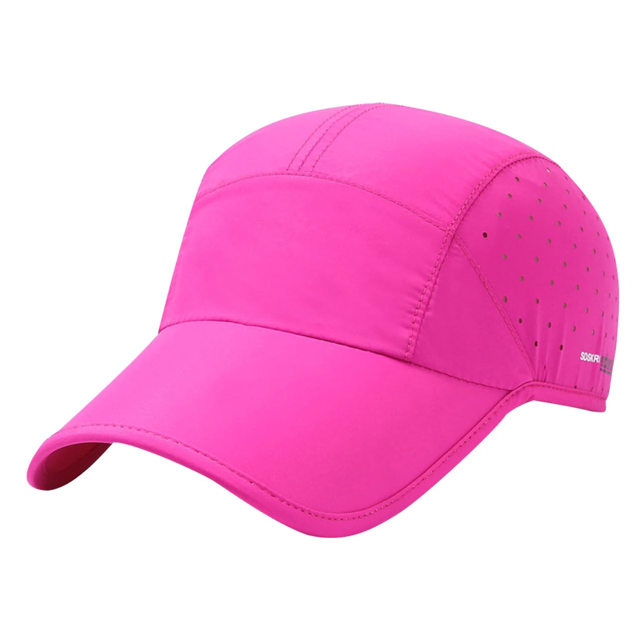 

Baseball One CA971 [White Fang] Hat, Cap, Color, Brim, Stylish, Fashionable, Men s, Women s, (Rose)