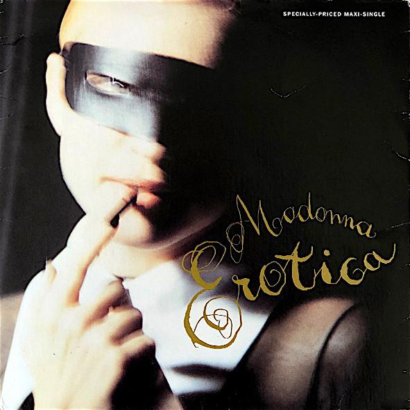 12inch Record MADONNA - Erotica 040585 MAVERICK 1992 US Dance & Electronica Used