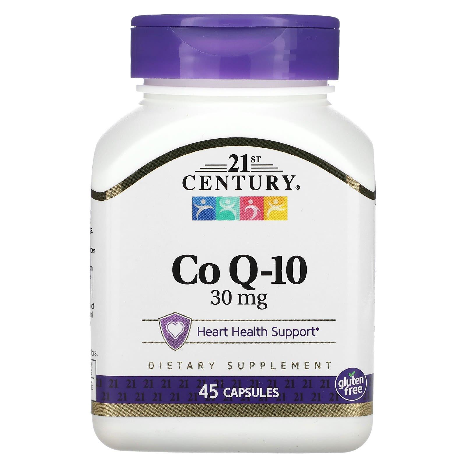 

21st Century, Co Q-10, 30Mg, 45 Capsules