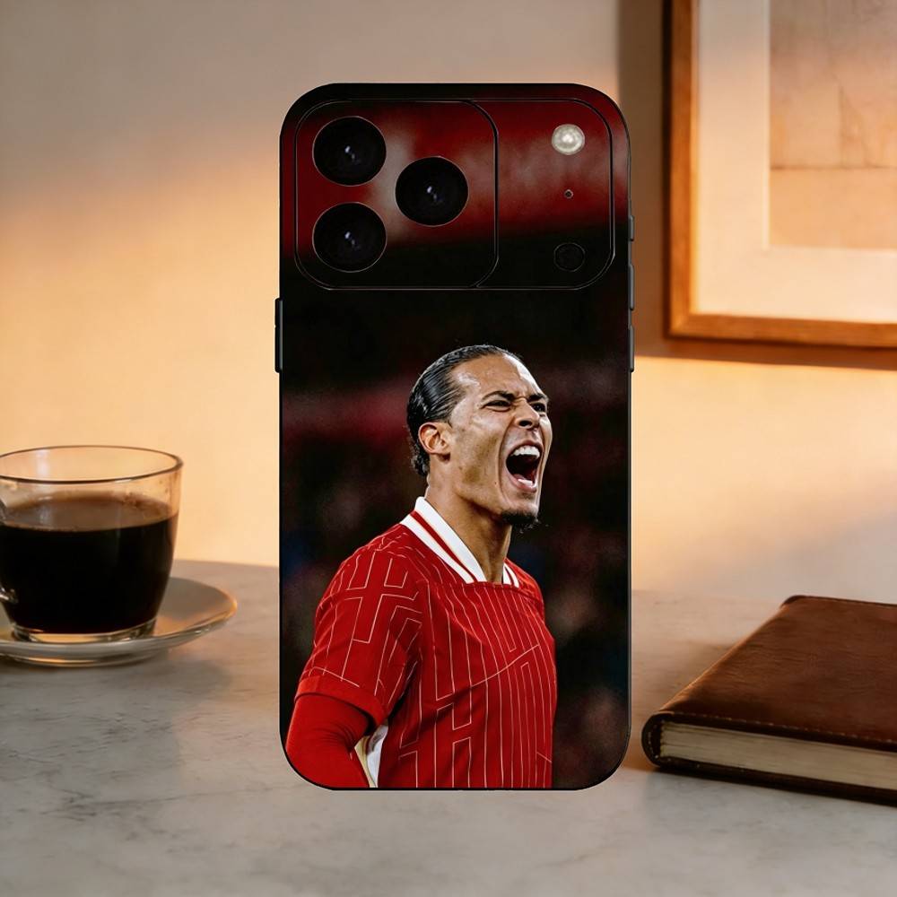 V-Virgil van D-Dijk FOOTBALL 4  Phone Case Silicone Soft For IPhone 17 16 15 14 13 12 11 X XR Plus Pro Max Plus