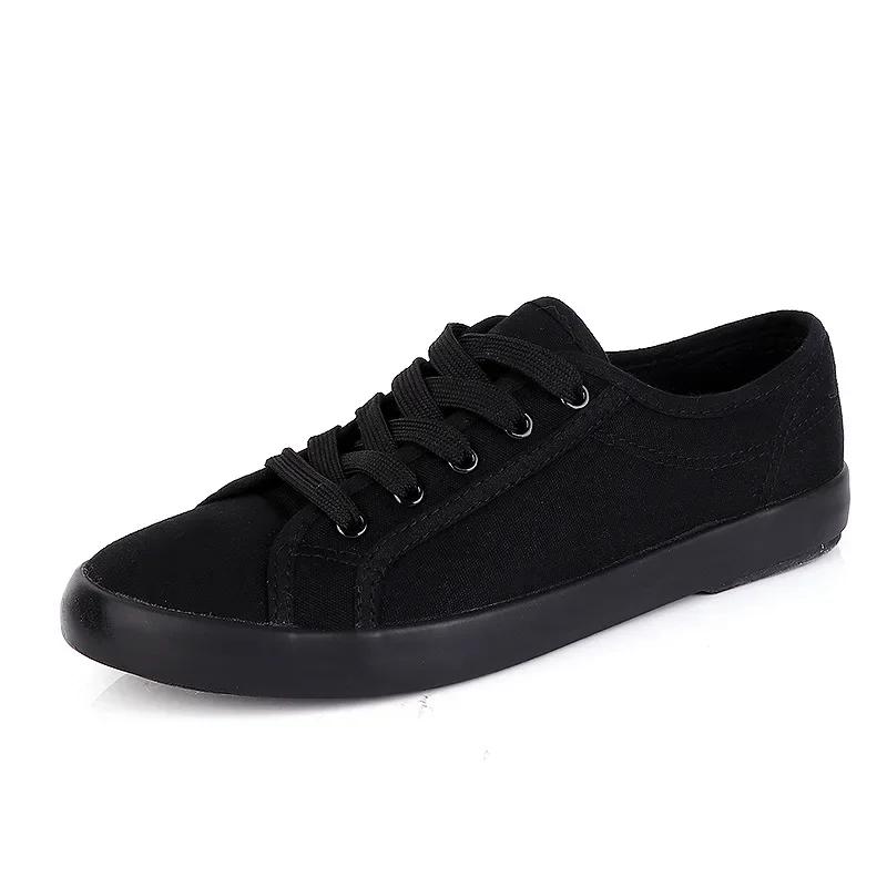 Fashion Flats Women's Shoes Simple Student Breathable Canvas Shoes Comfortable Couple Vulcanized Shoes Womens Sneakers Woman zapatos
