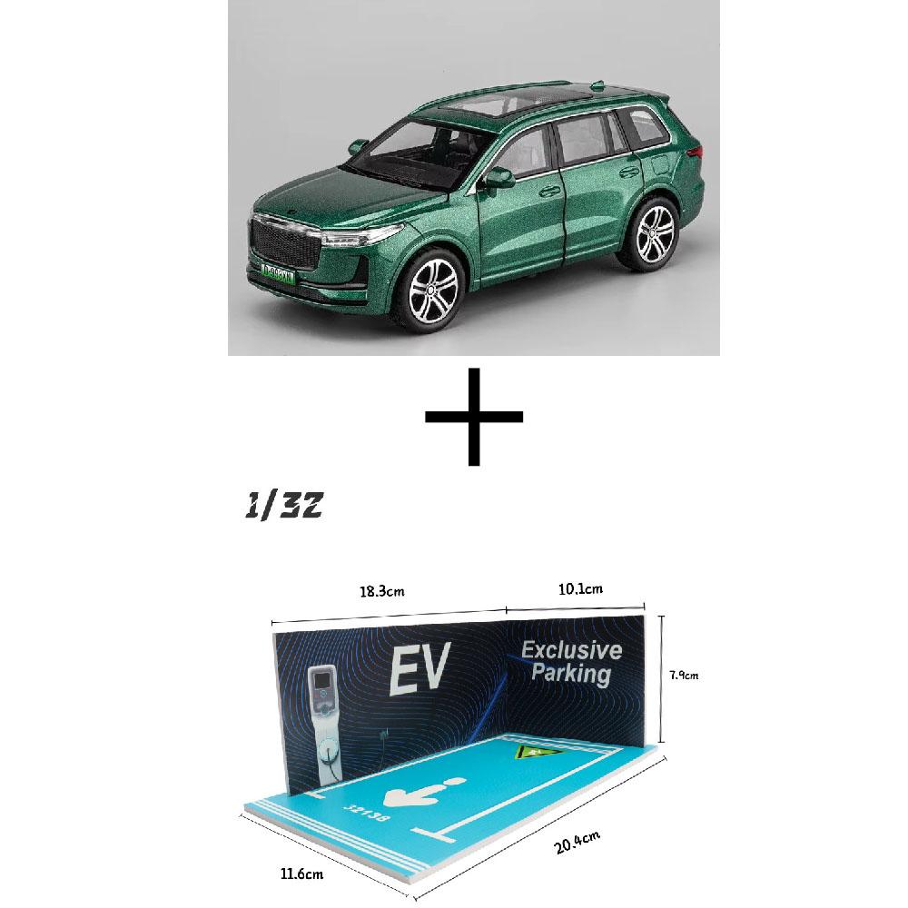 1:32 Leading Ideal ONE Toy Car Model Alloy Diecast Pull Back Vehicle Models Sound Light Toys for Boys Birthday Gifts Collection