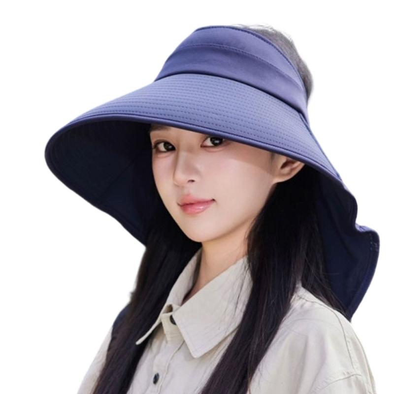 

Adjustable Sun Hat For Men Outdoor Activities With Breathable Cotton And Wide Brimmed Headwear темно-синий