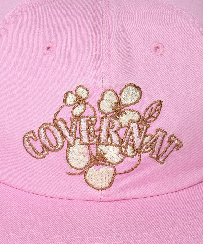COVERNAT Clover Washed Cap Pink