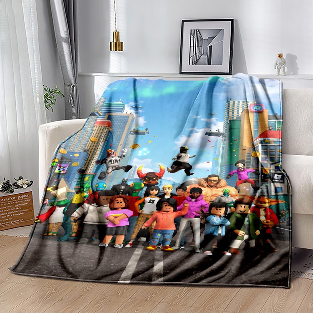 Roblox Universe Guide Blanket Soft Cozy Perfect For Sofa Bed Office Chair For All Seasons Modern Gift For Travel Home Birthdays