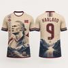 Maglia da Calcio Commemorativa Haaland da Uomo/Bambino - per Allenamento, Corsa e Tutti gli Sport