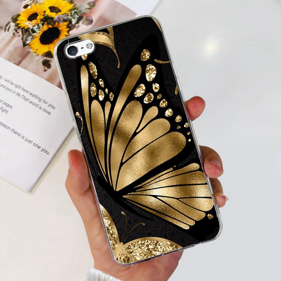 Lovely Printing Phone Case For iPhone 5 5s SE (2016) Soft Silicone TPU Back Cover For iPhone SE 2016 iPhone5 iPhone5s 4.0"
