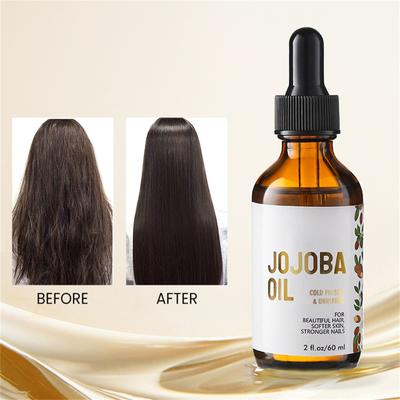 Jojoba Oil For Hair, Face & Skin, Gua Sha Oil For Face Massage & Dermaplaning 60ML