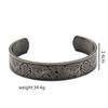 Viking Stainless Steel Old Bracelet Vintage Viking Totem C-Bracelet