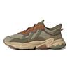 adidas Originals Ozweego Leather Comfortable Sports Slip-Resistant Durable Low-Top Lifestyle Shoes Women Sneakers Green GX8824
