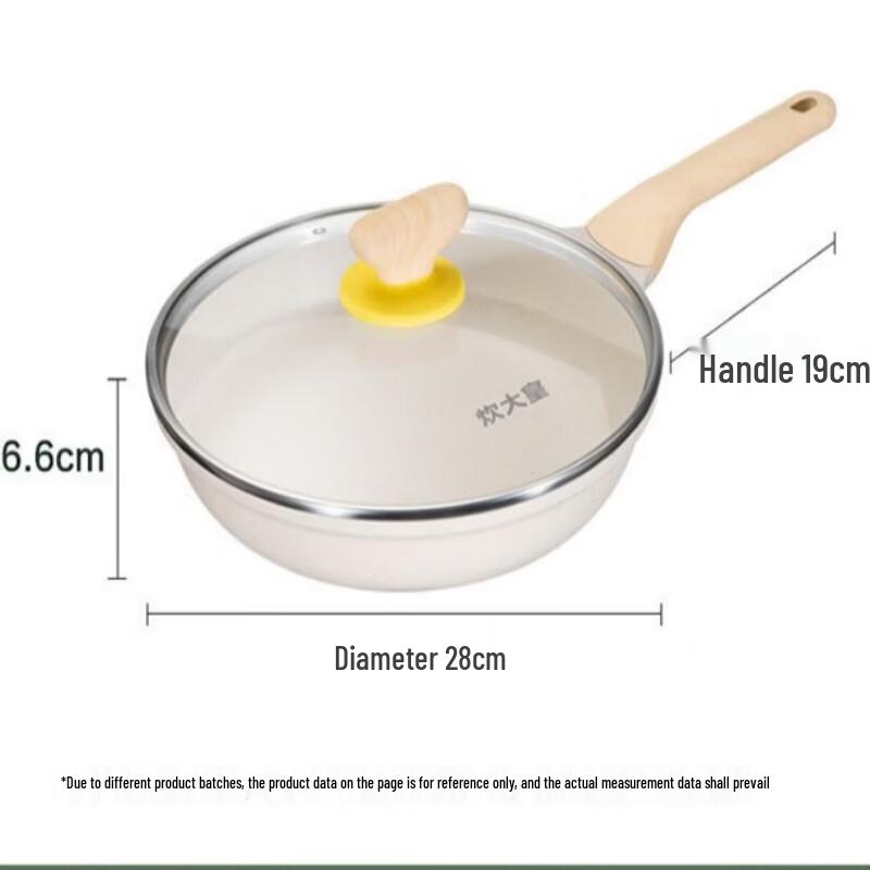 COOKER KING 28cm Deep Non-stick Stir-fry Pan