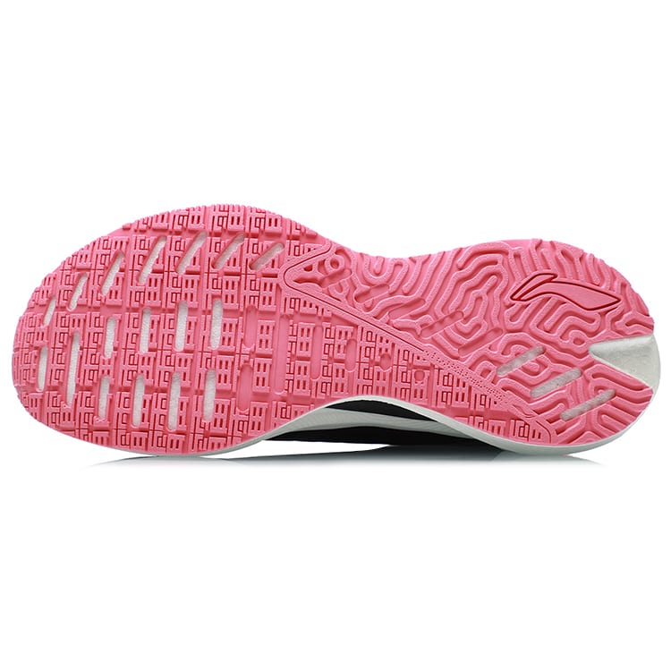 Li Ning Shadow Essential Running Shoes Women's Low Top Black/Pink ARHR122-2