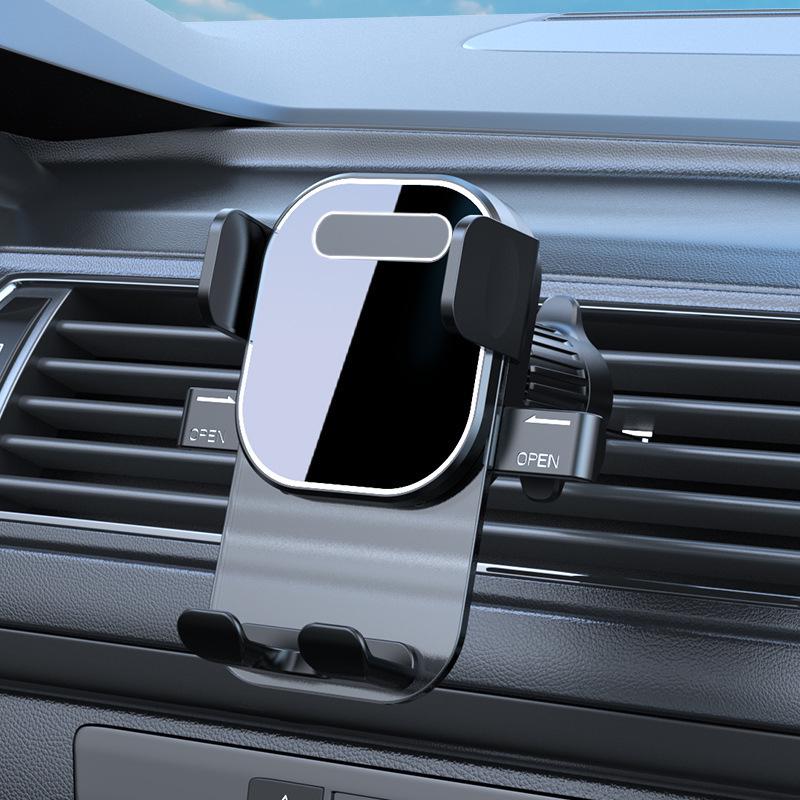 Automatic Lock Car Phone Holder with Dashboard Suction Cup and Air Vent Mount