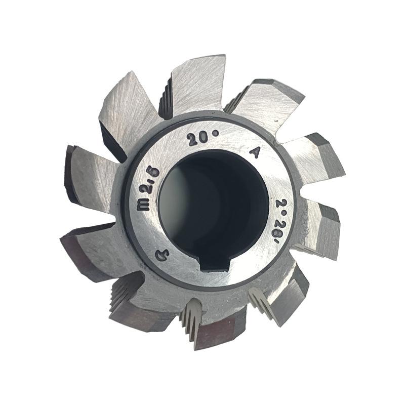 HSS Gear Hob M0.5 M0.8 M1 M6M8 M10, Pressure Angle 20 Degrees, Used for Milling Machine Slot Machining and Rolling Cutting Tools