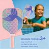 Mermaid Cat Pickleball Paddle Toys with 2 Pickleballs Kids Sports Paddle Toys  Gifts