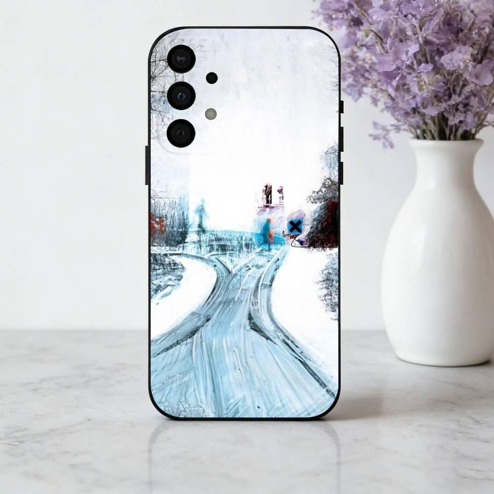 Alternative R-Radiohead -D band Phone Case For Samsung Galaxy A73,A72,A71,A70,A53,A52,A51,Soft Silicone Black Cover