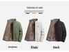 Men's Plus Size American Style Fleece Lined Winter Jacket