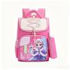 3D Hard Shell Kids School Backpack Boys Girls Ages 5-10 Cartoon Character Design Oxford Fabric Padded Shoulder Straps